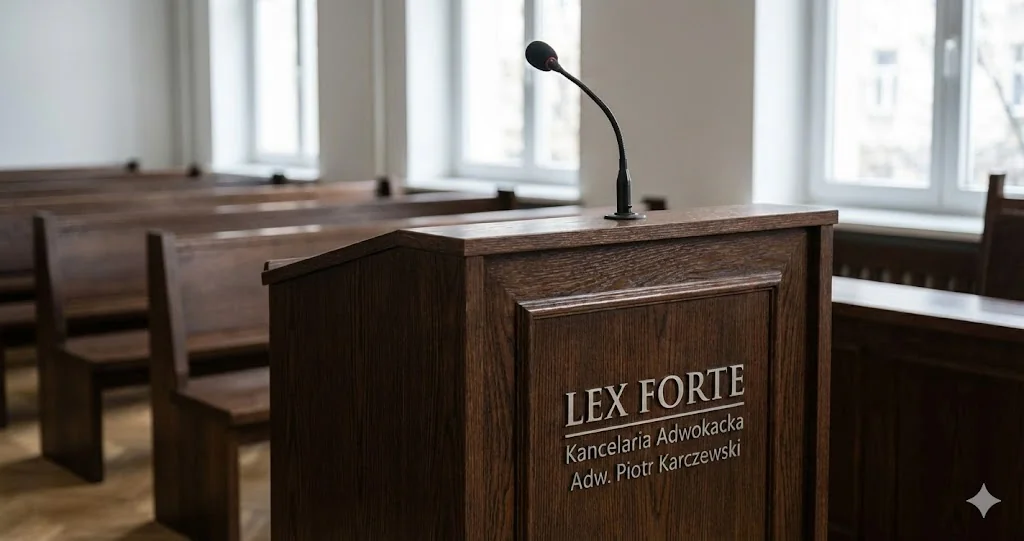Wnętrze kancelarii Lex Forte